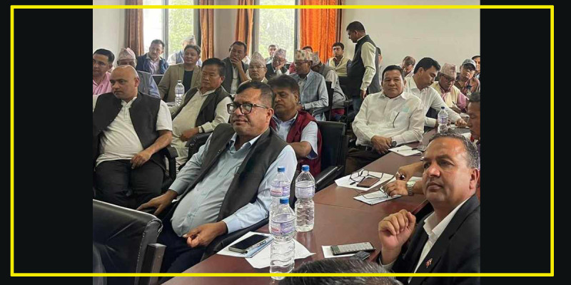 कांग्रेस जिल्ला सभापतिहरूको बैठक आज पनि बस्दै 